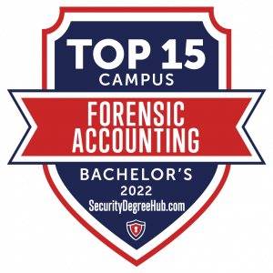 Top 15 Campus Bachelor's in Forensic Accounting 