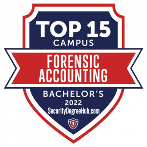 Top 15 Campus Bachelor's in Forensic Accounting